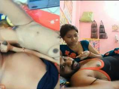 Desi Cpl Romance and Wife Give Handjob Live app clip