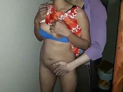 Indian Cute Babe sucking Dick