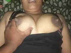 Desi wife handjob Hubby cock and cumshot in her big boobs