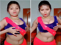 Superb Desi woman is dancing and looks like a total snack in a hot XXX show