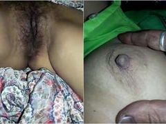 Bored Desi woman with a hairy pussy is getting teased before the XXX POV