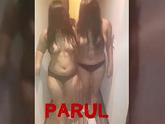 Desi whores are stripping in a hotel room and they are used for lots of XXX