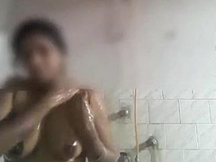 Popular Desi starlet Nisha Rani washing and playing with her nice XXX body