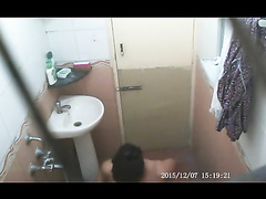Peeping Neighbor Gets Eye Full of Desi Girl's Nude Outdoor Bathing Session