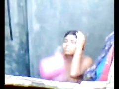 Sexy Boobs of Desi Girl Captured by Hidden Cam: Indian Nude Bath Video